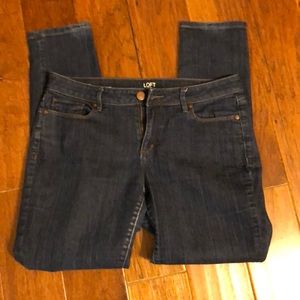 Loft Outlet curvy skinny Jeans